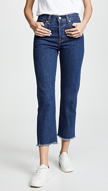 The Wedgie Straight Jeans