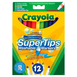 Crayola 可水洗12支彩笔