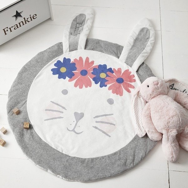 Personalized Bunny Play Mat