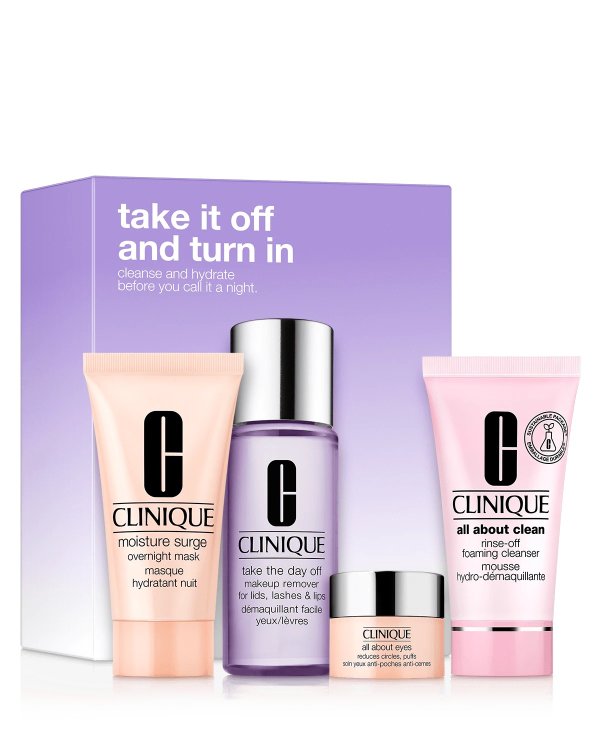 Take It Off and Turn In | Clinique