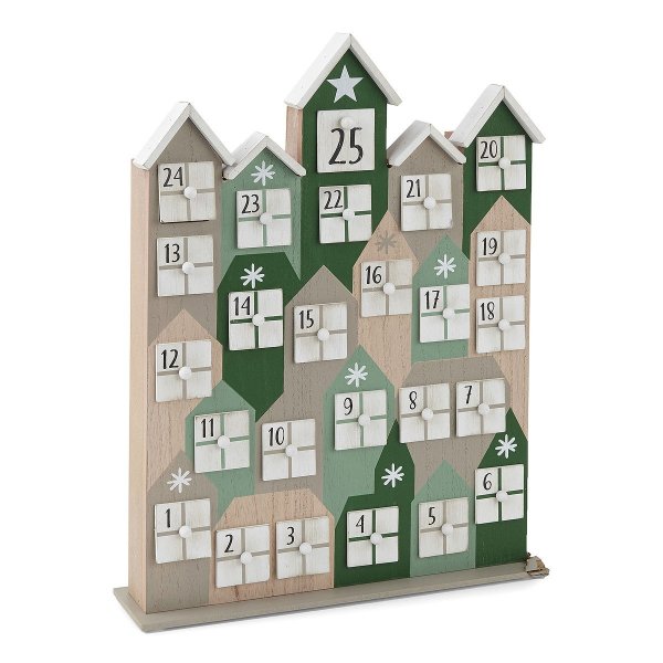 North Pole Trading Co. Into The Woods House Snowflake Christmas Advent Calendar