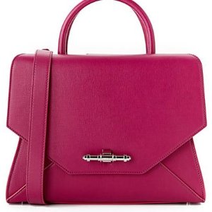 Givenchy Obsedia Small Textured Leather Satchel On Sale @ Rue La La