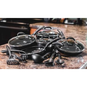 Cuisinart 15-Piece Ceramic-Coated Cookware Set