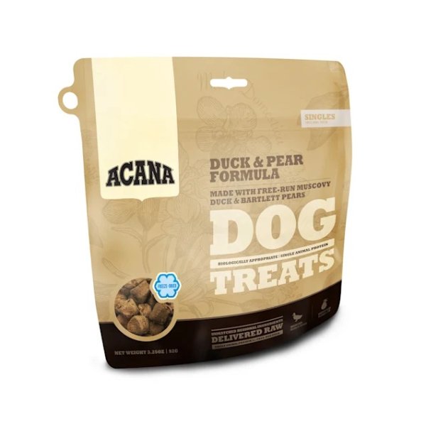 ACANA Singles Freeze-Dried Duck and Pear Dog Treats, 3.25 oz. | Petco