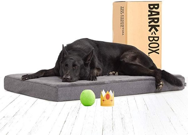 Memory Foam Dog Bed Multiple Sizes/Colors; Plush Orthopedic Joint-Relief, Machine Washable Cover; Waterproof Lining; Includes Squeaker Toy