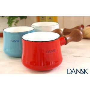 Dansk 单柄搪瓷奶锅