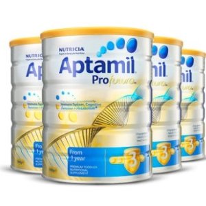 澳洲原装Aptamil 幼儿白金版奶粉3段4罐装 12个月以上