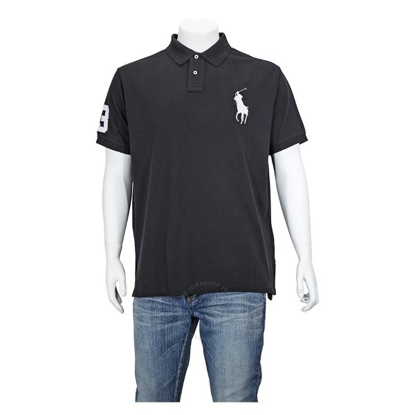 Black Polo Shirt- Size S