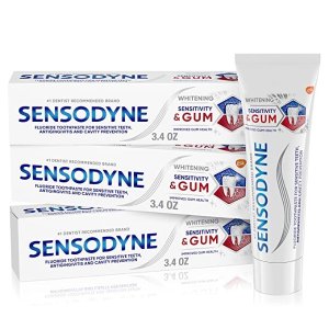 SensodyneSensitivity & Gum Whitening Toothpaste 3.4oz*3