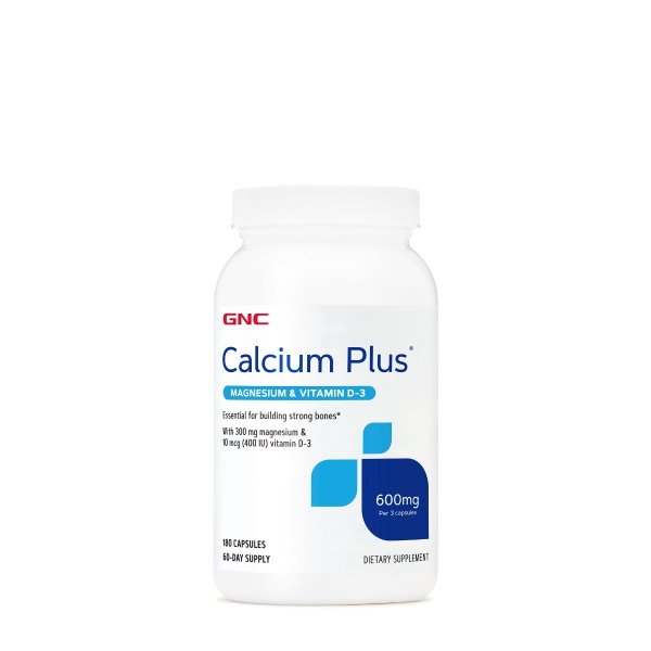Calcium Plus® with Magnesium & Vitamin D-3 600mg