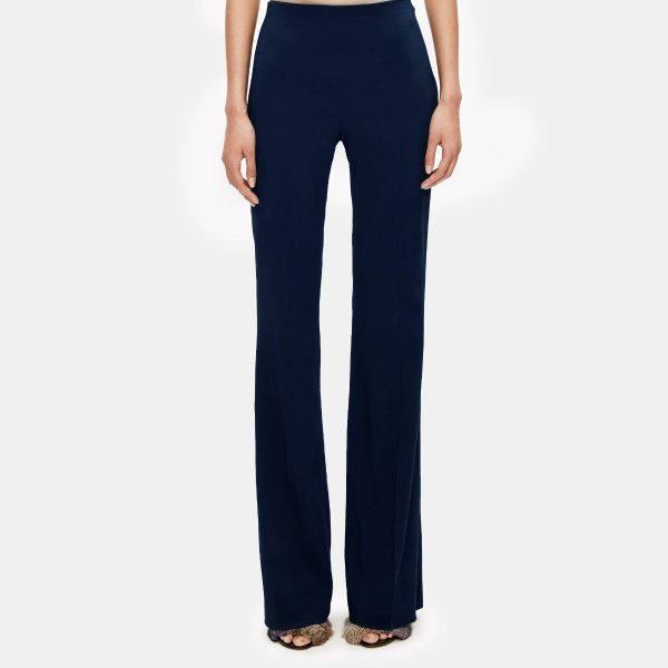 Flare Pant in Crepe