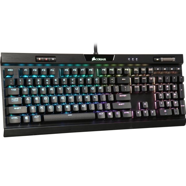 K70 RGB MK.2 Mechanical Gaming Keyboard - CHERRY MX Blue