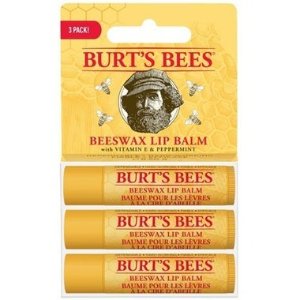 Burt's Bees唇膏三个装