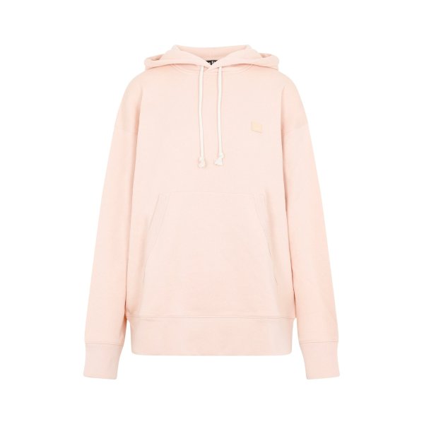 Face Patch Drawstring Hoodie