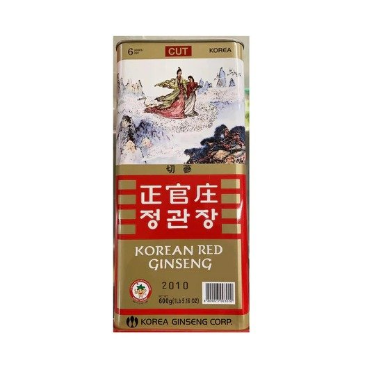 Chungkwanjang 6-year Korean Korean Red Ginseng Cut 韩国正官庄红参高丽参6年老参切参 600g/can