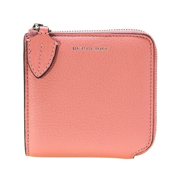 Ladies Supple/Goat Leather Dusty Pink Small Zips Wallet