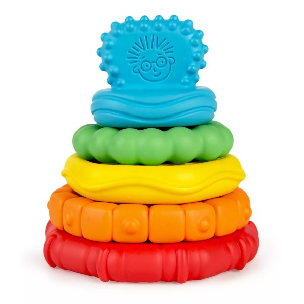 ™ Stack & Teethe™ Multi-Textured Teether Toy | buybuy BABY