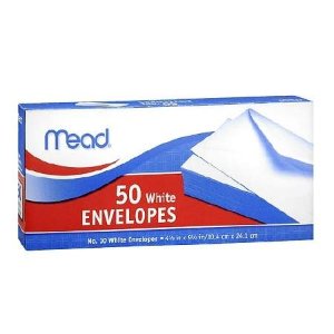 Mead No.10 Envelopes 50/Box