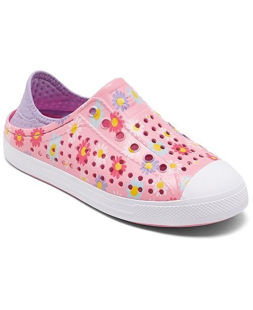 Little Girls Cali Gear Guzman Steps Hello Daisy Water Sneakers from Finish Line