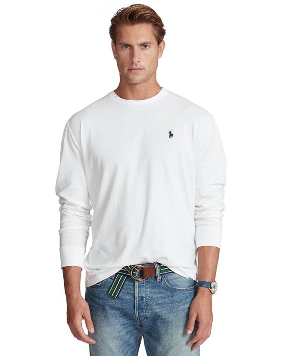 Men's Classic-Fit Jersey Long-Sleeve T-Shirt