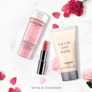 with Orders Over $49 @ Lancome