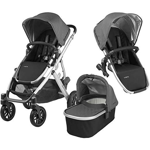 Full-Size Vista Infant Baby Stroller & RumbleSeat Bundle, Jordan