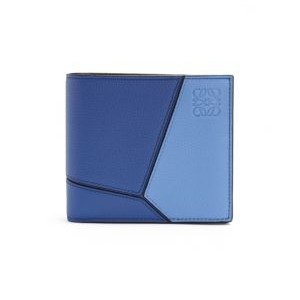 - Puzzle Leather Bifold Wallet