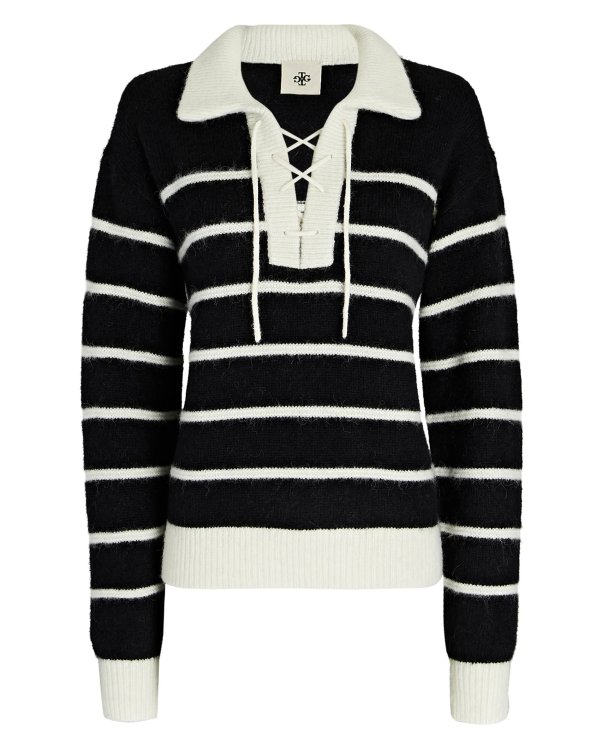 Verbier Breton Striped Knit Sweater