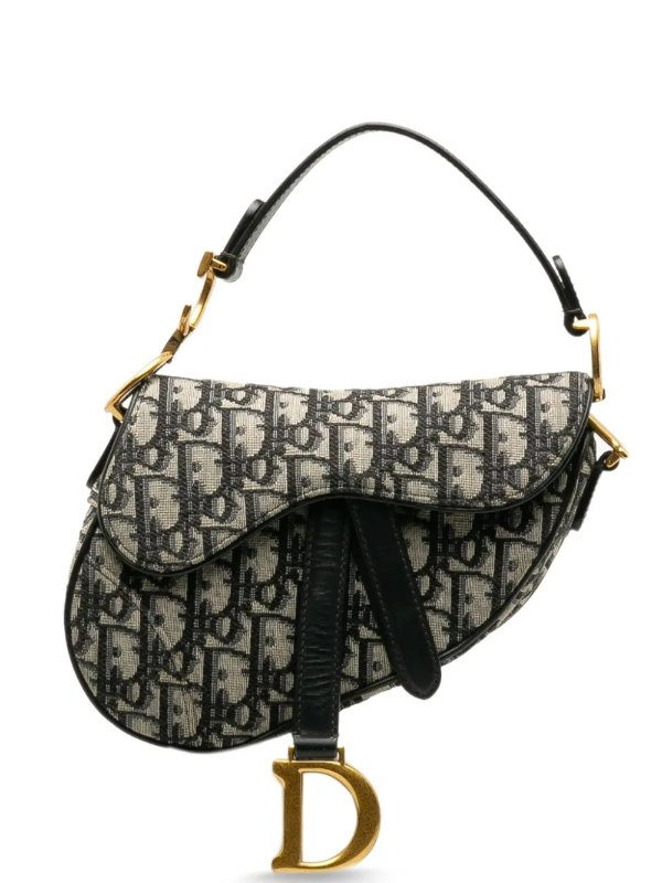 Christian Dior Pre-Owned2020 mini Oblique Saddle shoulder bag