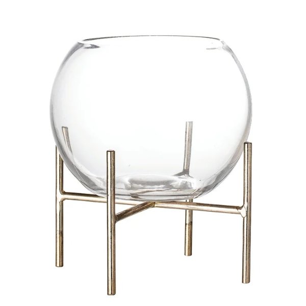 Solfrid Clear 4.25'' Glass Table Vase