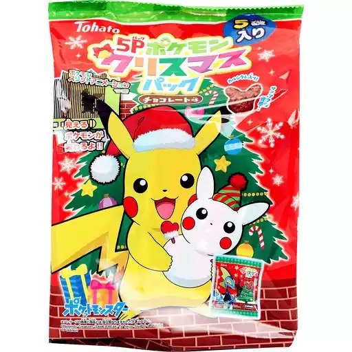 Tohato Pokemon Xmas Pack Choco – 東鳩皮卡丘聖誕節特別版-巧克力