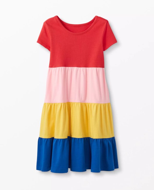 Twirl Power Colorblock Dress