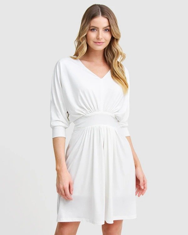 Morning Light Mini Dress - White