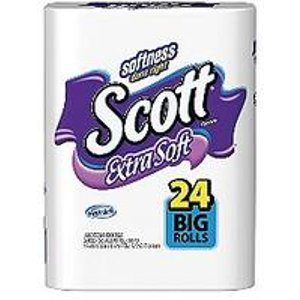 120 Scott Extra Soft Bath Tissue Big Rolls