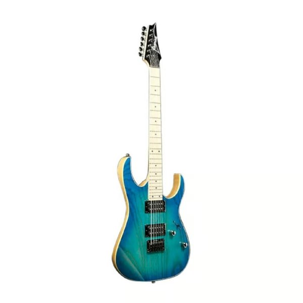Ibanez RG421AH Standard 6-String Electric Guitar (Blue Moon Burst, Right-Handed)