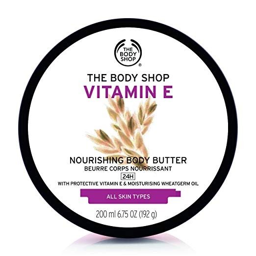 Vitamin E Body Butter, Nourishing Body Moisturizer, 6.75 Oz.