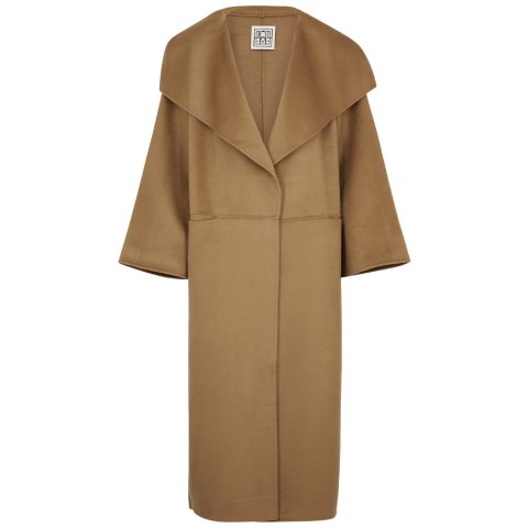 new season resina double-breasted wool coat resina羊绒大衣 $656.