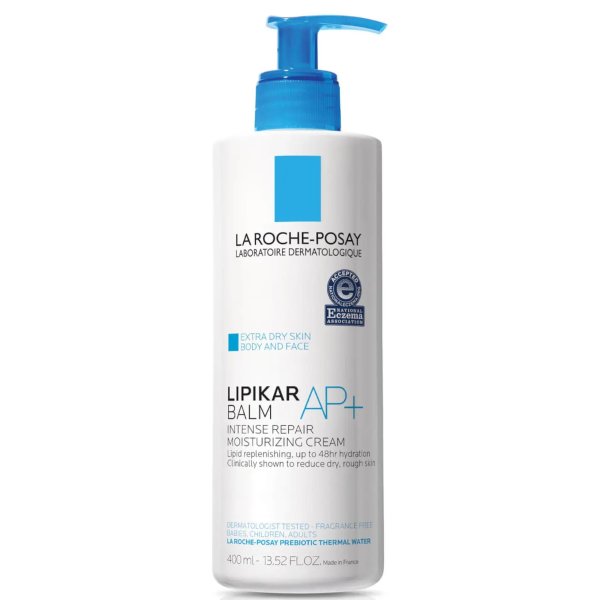 Lipikar Balm AP+ Body Cream for Extra Dry Skin Intense Repair Moisturizing Cream (Various Sizes)