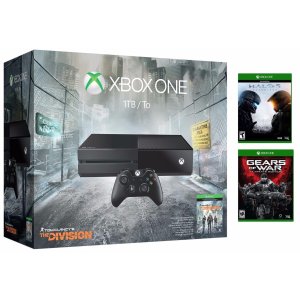 Xbox One 1TB The Division bundle w/ Halo 5 & Gears of War: Ultimate Edition