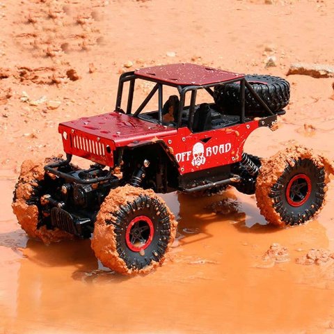2018 NEW Cool Rc Car 4CH 4WD Rock Crawlers 4x4 Driving Car Double Motors Drive Big foot Car Remote Control Car Model Off-Road - RC Cars - Joybuy.com