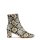 Sofia 65 python-effect leather ankle boots