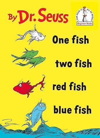 苏斯博士丛书：One Fish Two Fish Red Fish Blue Fish 