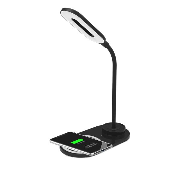 Wireless Charging Pad LED Desk Lamp