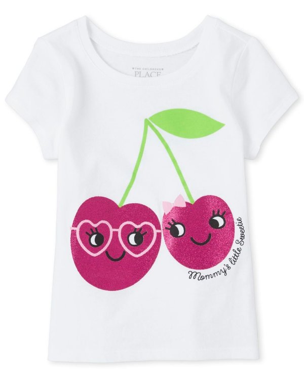 婴幼儿樱桃T恤