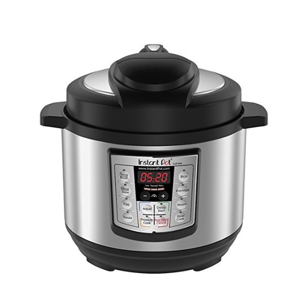 LUX Mini 3 Qt 6-in-1 Multi- Use Programmable Pressure Cooker, Slow Cooker, Rice Cooker, Saute, Steamer, and Warmer