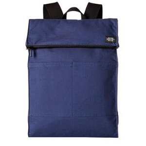 Jack Spade Bonded Cotton Fold-Top Backpack