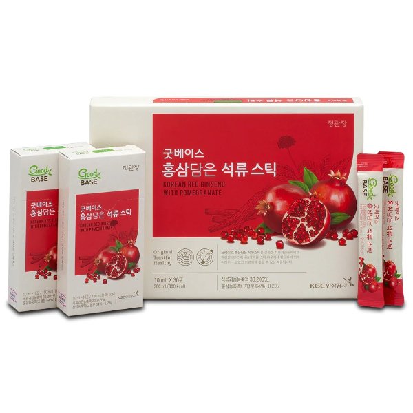 Pomegranate Korean Red Ginseng Health Drink Stick - Good Base