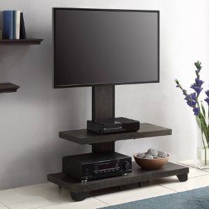 Whalen 2 Shelf TV Stand with Mount for TVs up to 50"