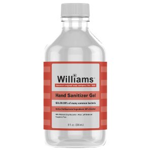Williams Hand Sanitizer Gel, Kills 99.99% of Common Bacteria