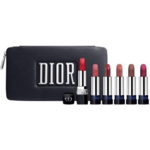 Dior 6支唇膏 + 超精美手包套装 光是手包就物超所值啦